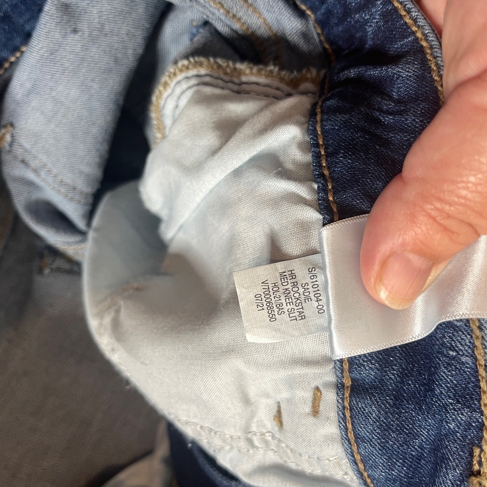 Old Navy Women's High Rise Rockstar Super Skinny Jeans Secret Slim Pockets - Picture 6 of 6